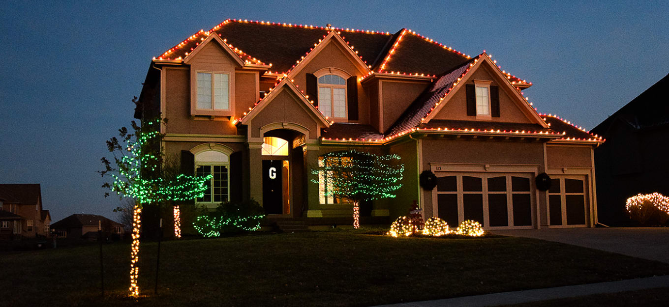 Holiday Lighting Installation Lee's Summit Tis the Season